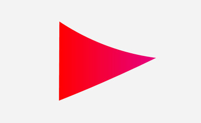 Video start button. Vector illustration