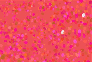 Light Pink, Yellow vector template with abstract lines.