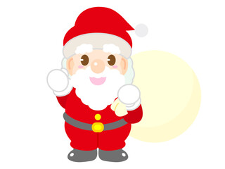 サンタのイラスト_ベクター