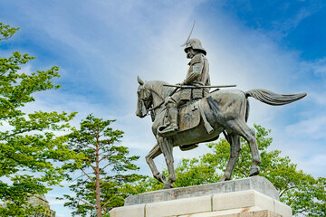 仙台城 伊達政宗像