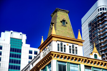 Modern and old buildings of Sydney, Australia