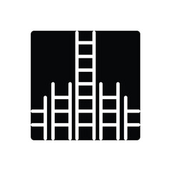 Black solid icon for further 
