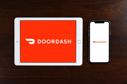 Doordash Logo Images – Browse 269 Stock Photos, Vectors, and Video