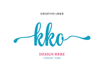 KKO lettering logo is simple, easy to understand and authoritative