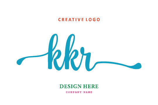 KKR lettering logo is simple, easy to understand and authoritative