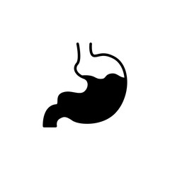 stomach icon vector symbol template