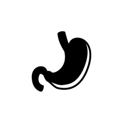 stomach icon vector symbol template