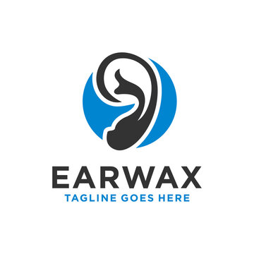 modern logo design ear cleaner
