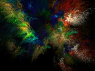 Imaginatory fractal background Image