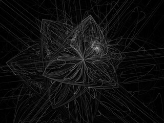 Imaginatory fractal background Image