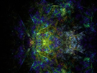 Imaginatory fractal background Image