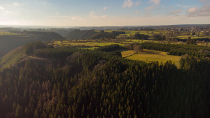 Reinhardstein et la vallée de la Warche © fagnard