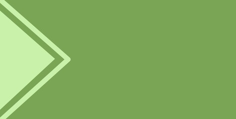 abstract green background with triangle shape on left side