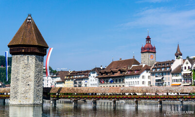 Lucerne is a city in central Switzerland, in the German-speaking portion of the country. Lucerne is the capital of the canton of Lucerne and part of the district of the same name.