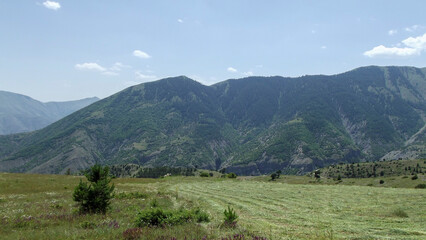 landscape with mountains