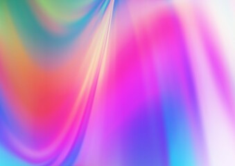 Light Multicolor, Rainbow vector abstract blurred template.