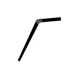 straws icon simple on white background