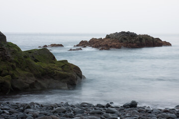 Vulkanstrand auf Madeira