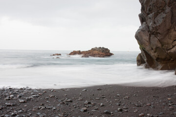 Vulkanstrand auf Madeira