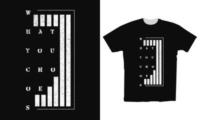 typography what you choose for clothing t-shirt design