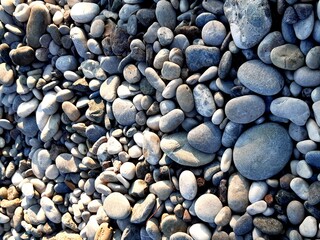 stones on the beach