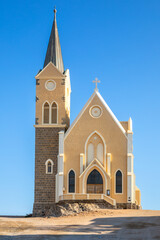 Fototapeta premium German colonial church, Luderitz, Namibia.