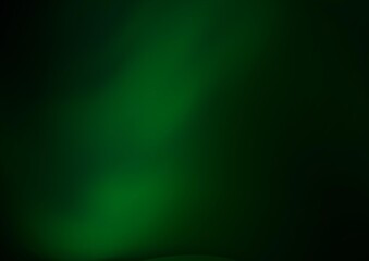 Dark Green vector blurred background.