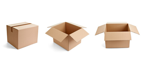box package delivery cardboard carton