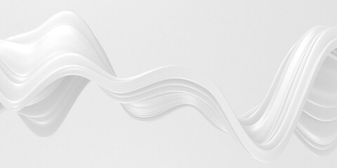White abstract liquid wavy background