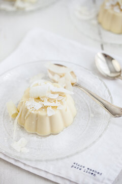 Cocos panna cotta