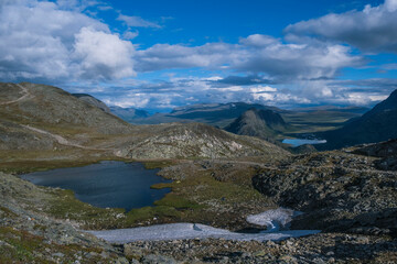 Fototapeta na wymiar Mountain In Norway 