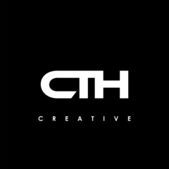 CTH Letter Initial Logo Design Template Vector Illustration