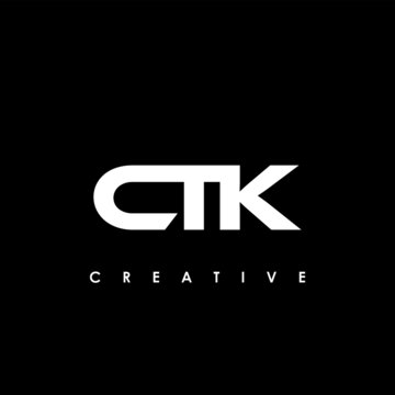 CTK Letter Initial Logo Design Template Vector Illustration