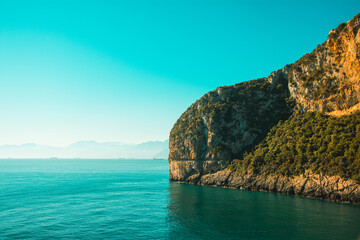 the beautiful Bejaia, when sea meet mountains.