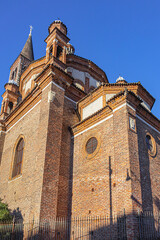 Milan Basilica of Saint Eustorgius (Basilica of Sant'Eustorgio). Basilica of Saint Eustorgius of...