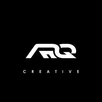ARQ Letter Initial Logo Design Template Vector Illustration