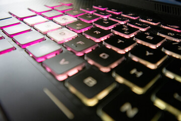 Details of Asus Rog Strix Scar III keyboard