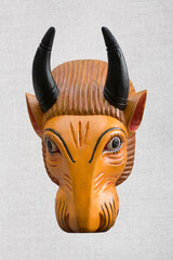Mask of hindu God Narasimha