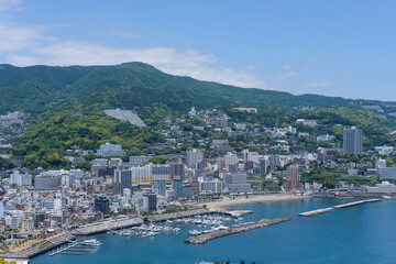 静岡県熱海の街並み