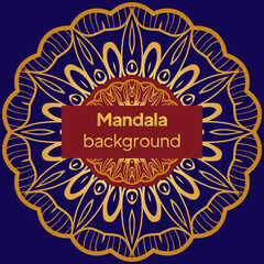 Vector, Floral dream, Oriental mandala. Vintage decorative elements. Vector super illustration.