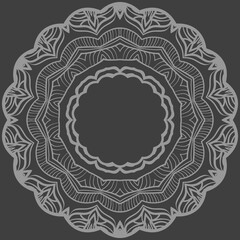 Flower historical mandala. Very printable decorative elements. Vector illustration for design