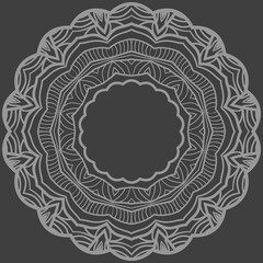 Rosette ornaments. Vector illustration for design. Sacred oriental mandala. color floral ornament. Modern Decorative