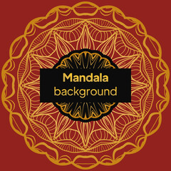 Ornamental round lace. Sacred oriental mandala. color floral ornament. Modern Decorative vector illustraation.