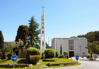 Obraz premium Ville de Carnoux-en-Provence, département des Bouches-du-Rhône, france