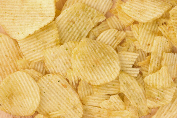 potato chips snack junk food