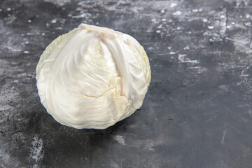 front view fresh cabbage fresh vegetable on light background ripe salad photo