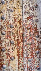 rusty metal surface as background