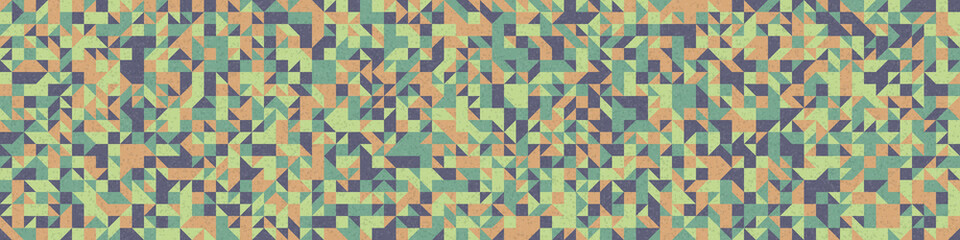 Abstract Geometric Pattern generative computational art illustration