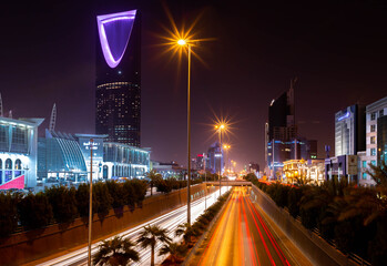 Busy Riyadh, Saudi Arabia