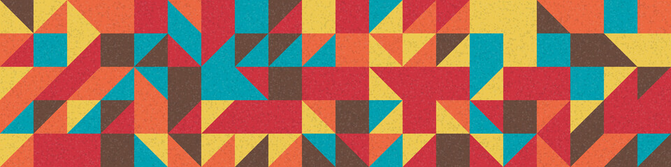 Abstract Geometric Pattern generative computational art illustration